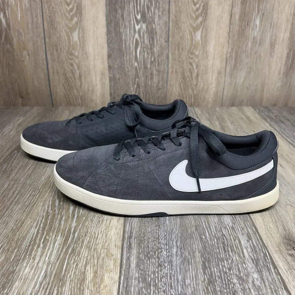 Nike SB Rabona Low Charcoal Gray White 553694-010 Mens US Size 10 Sneaker Shoes